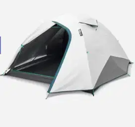 Tenda kemah Quecha Decathlon MH100 XL - 3 Orang - Fresh&Black