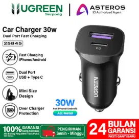 Ugreen Car Charger Mobil 30W Fast Charging Original