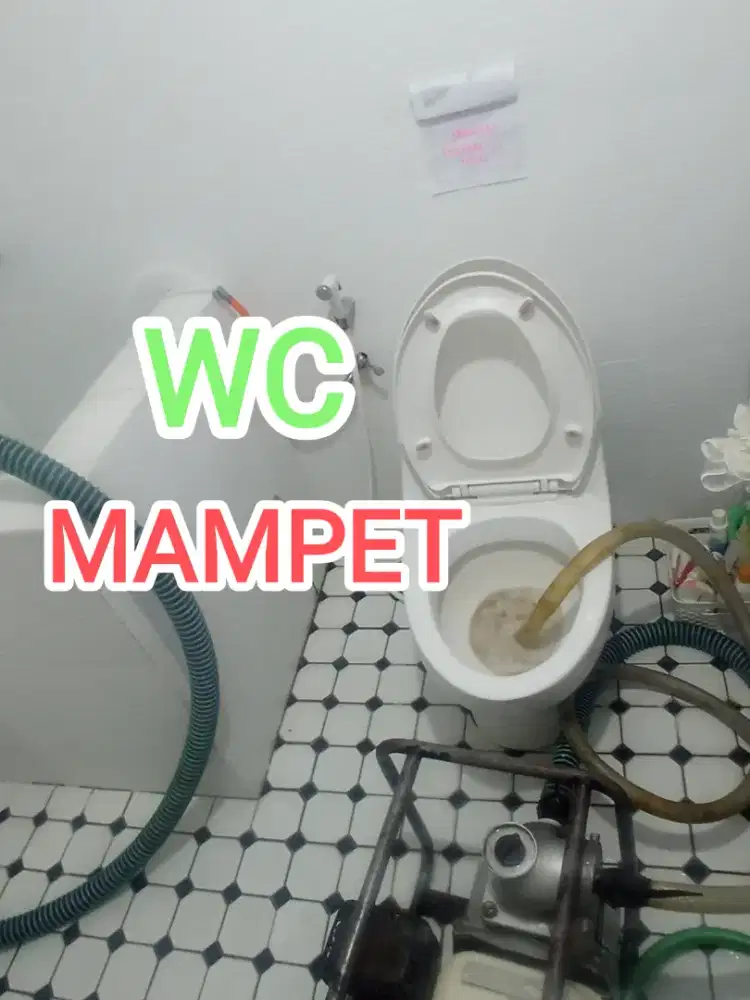 SALURAN MAMPET SUNTIK SUMUR BOR SEPTICTANK KURAS TANDON AIR SVS POMPA