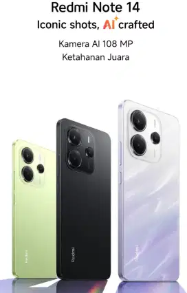 Redmi Note 14 4G Garansi Resmi Barang Segel