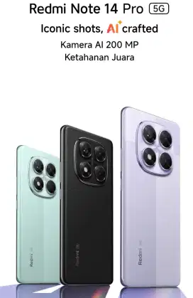 Redmi Note 14 Pro 5G Garansi Resmi Barang Segel