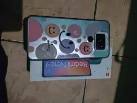 Xiaomi redmi note 9 fullset minus pemakaian TT/BT SIAP NAMBAH