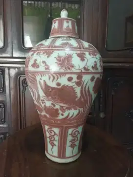 Vas meiping red underglas
