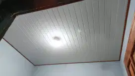 Pemasangan plafon PVC & Gypsum