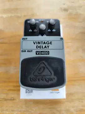 Efek Behringer VD400 Vintage Delay Gitar Pedal Alt Boss Joyo MXR Zoom