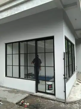 Pintu Kaca Alumunium Toko