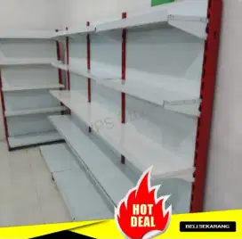 Sedia Rak Bekas, Rak Minimarket, Rak Gondola murah