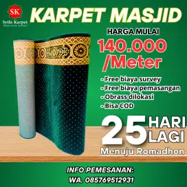 Jual karpet masjid harga istimewa