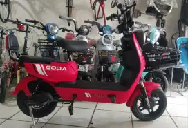 Cod, jual sepeda listrik GODA 48v-12Ah, bekas seperti baru