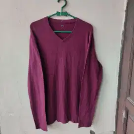 Long Sleeve Uniqlo Pink Original