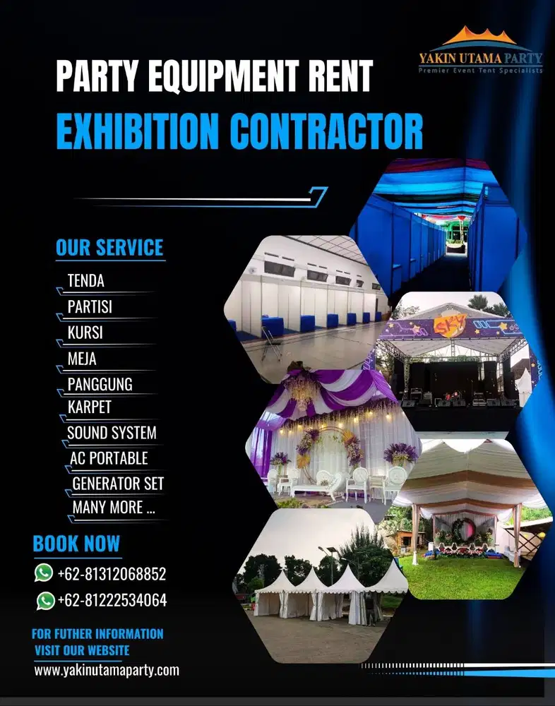 Sewa Alat Pesta dan Pameran