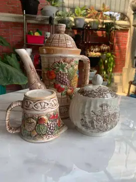 Tea set klasik vintage