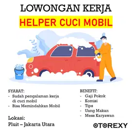 Lowongan Helper Cuci Mobil (Washer)