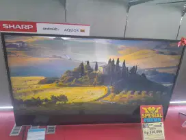 TV Sharp 65inch 4K Google TV | Promo Bisa Cicilan Syarat Ktp Only