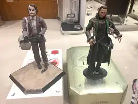 HOT TOYS ORIGINAL ACTION FIGURE LOKI dan JOKER