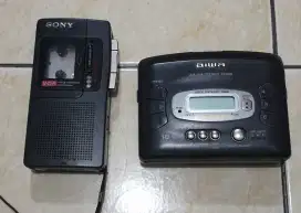 Jual walkman dan tape recorder