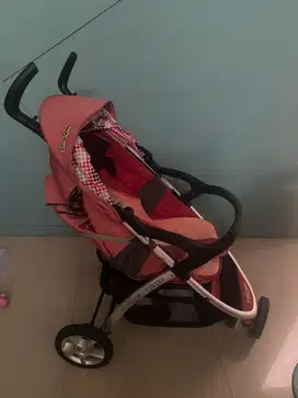 Stroller kereta dorong bayi coco latte super kuat bisa lipat