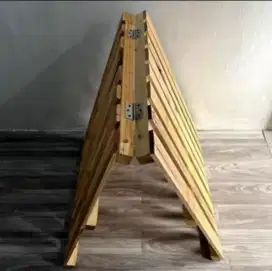 Jual alas tempat tidur,palet kayu masih baru 80x200