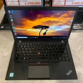 LAPTOP SECOND KANTORAN LENOVO THINKPAD T460s (FREE TAS LAPTOP+MOUSE)