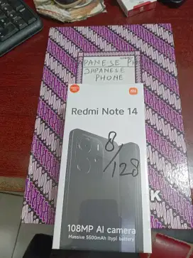 Xiaomi note 14 8/128 new di Japanese Phone