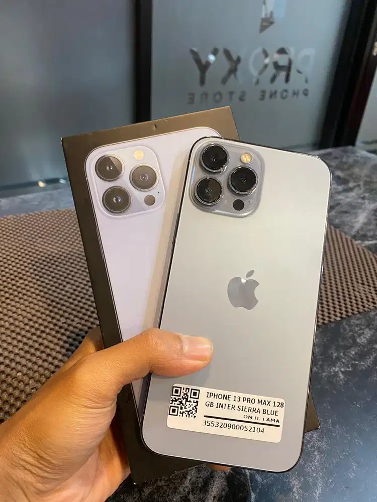Iphone 13 pro max 128gb imei lama