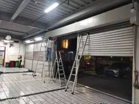 Workshop rolling door, folding gate Henderson dan pintu besi lainnya