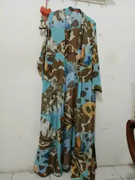 Dress corak bisa utk outer