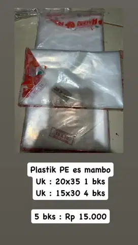 Plastik PE es mambo