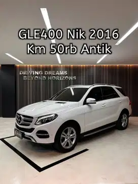 Mercedes Benz GLE 400 GLE400 AT 2017 Putih Mercy B2729UBQ nik 2016