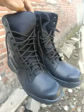 SEPATU BOOTS PDL UJUNG BESI SAFETY