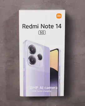 REDMI NOTE 14 5G 8/256 GARANSI RESMI BARU