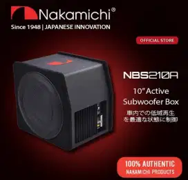 Bassbox Aktif 10 Nakamichi, Original, Bass Mantap