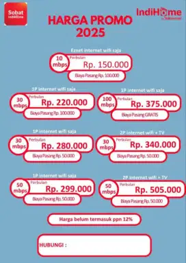 Paket Indihome wifi
