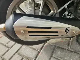 Knalpot Shijiro Standart racing Vespa baru pakek sehari