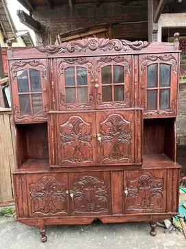 Dipet lawasan jumbo original full jati tua lawasan , gratis ongkir