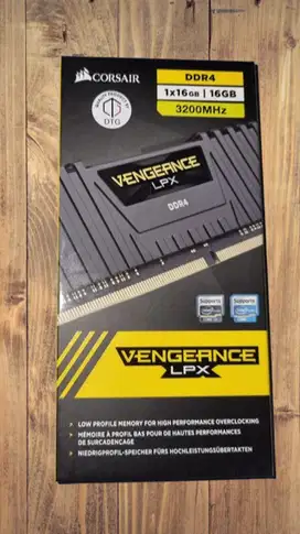 Corsair Vengeance LPX 16GB DDR4 3200 MHz Memory RAM - CMK16GX4M1E3200C