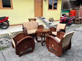 Kursi babon angrem lawasan full jati tua original free ongkir