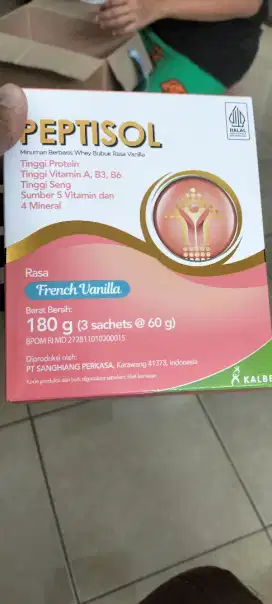 Susu Peptisol French Vanilla 180 g