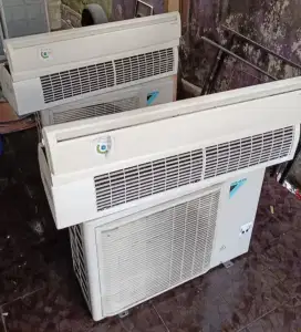 AC DAIKIN 2 PK ORI THAILAND SECOND TERIMA DINGIN BARU BAYAR FREON R32