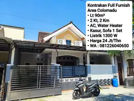 Kontrakan Full Furnish Area Colomadu