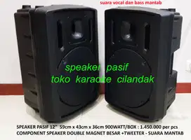 speaker pasif 12in 1pcs