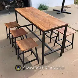 Meja kursi kantor dan taman set harga termurah