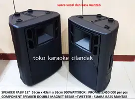 speaker pasif boxx tebal 12in