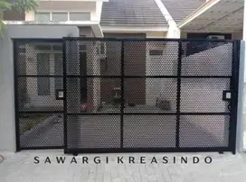 Pagar dan Kanopi minimalis | Bandung