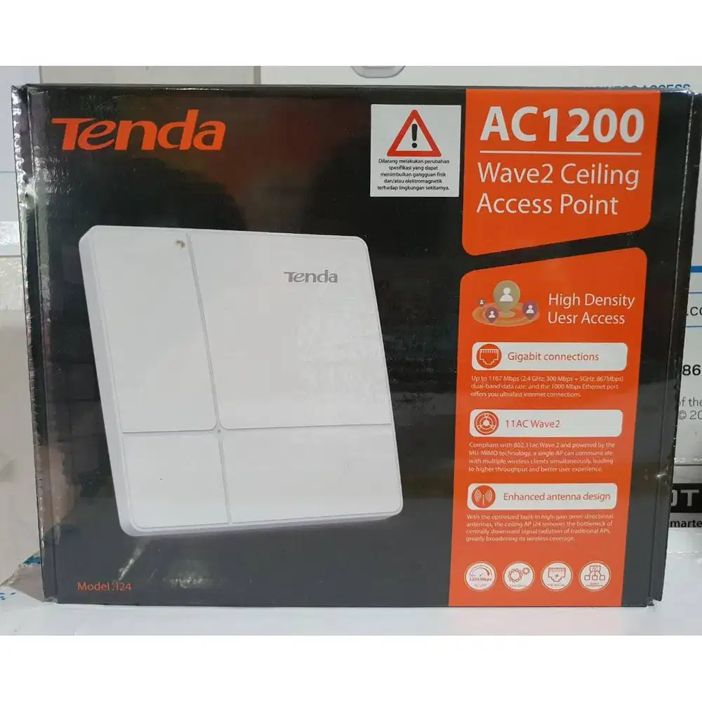 Access Point Tenda i24 Wave2 Ceiling AC1200