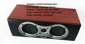 speaker center mission kualitas bagus