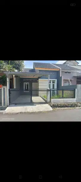 Rumah baru siap huni di komplek holis area sumbersari pasir koja