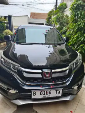 Dijual crv 2015 warna hitam pajak panjang