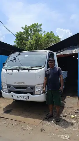 Isuzu Traga 2024 Bak Besi Plat Putih