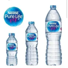 Nestle purelife 330ml dan 600ml free anter daerah sako perumnas